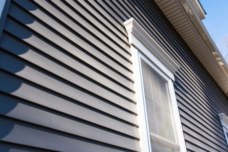 Close-up of Siding Fastening