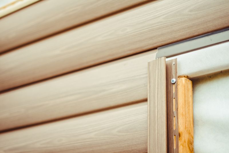 Close-up of Vinyl Siding Details